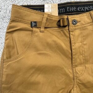 PrAna Stretch Zion Pants Mens 30x32 Brown Hiking NWT Gorpcore Hiking Outdoor